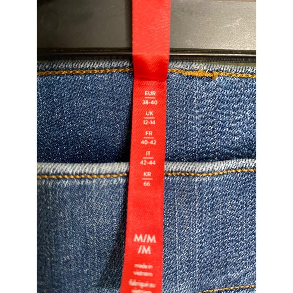 SPANX shape Women's Flare Jeans Vintage Indigo Medium Pull On Jeans - Picture 7 of 16